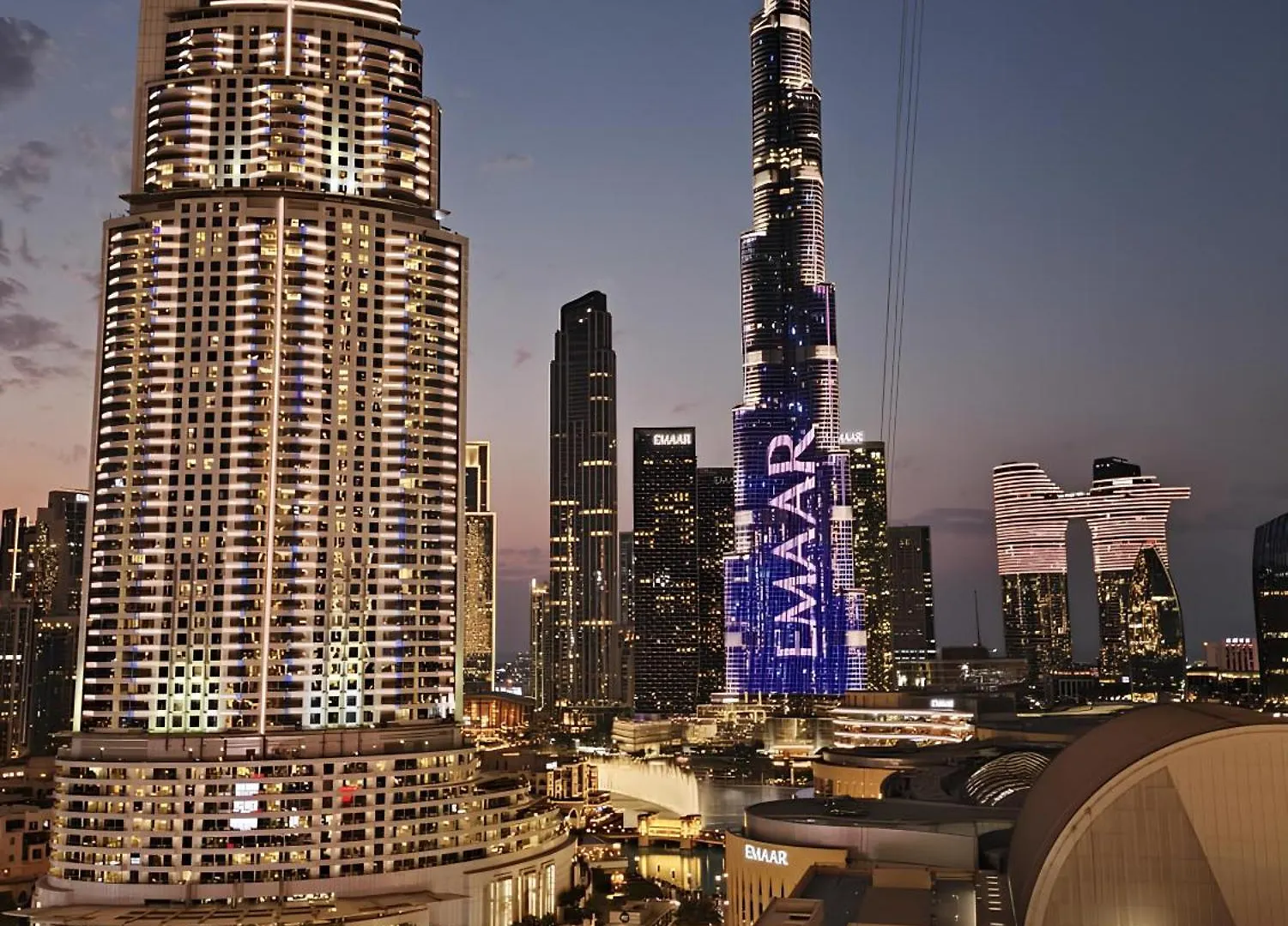 Luxurious 2-Bedroom Address Fountain Views Tower 2 Burj Khalifa View Дубай