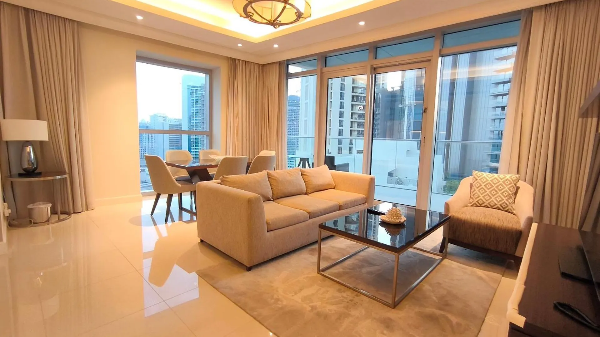 Luxurious 2-Bedroom Address Fountain Views Tower 2 Burj Khalifa View Дубай ОАЭ